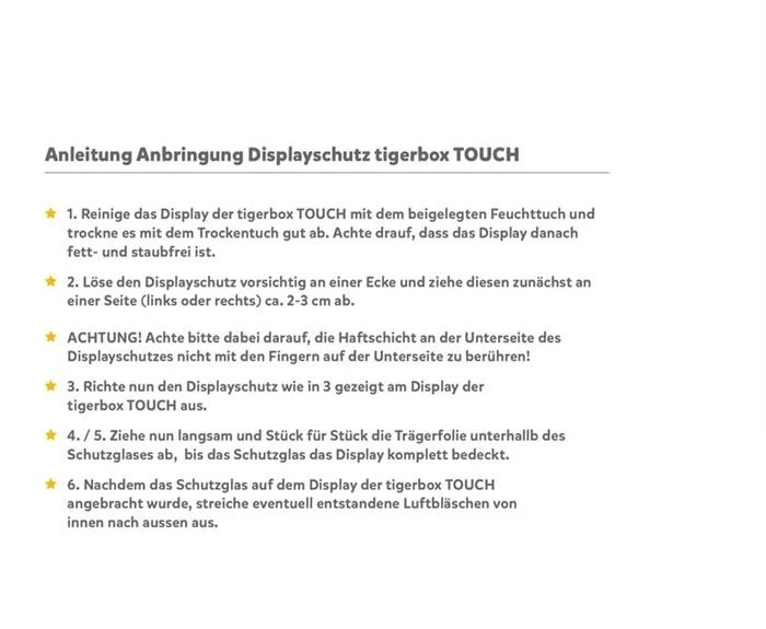Displayschutz für tigerbox TOUCH PLUS - Edition 2025 - Image 4