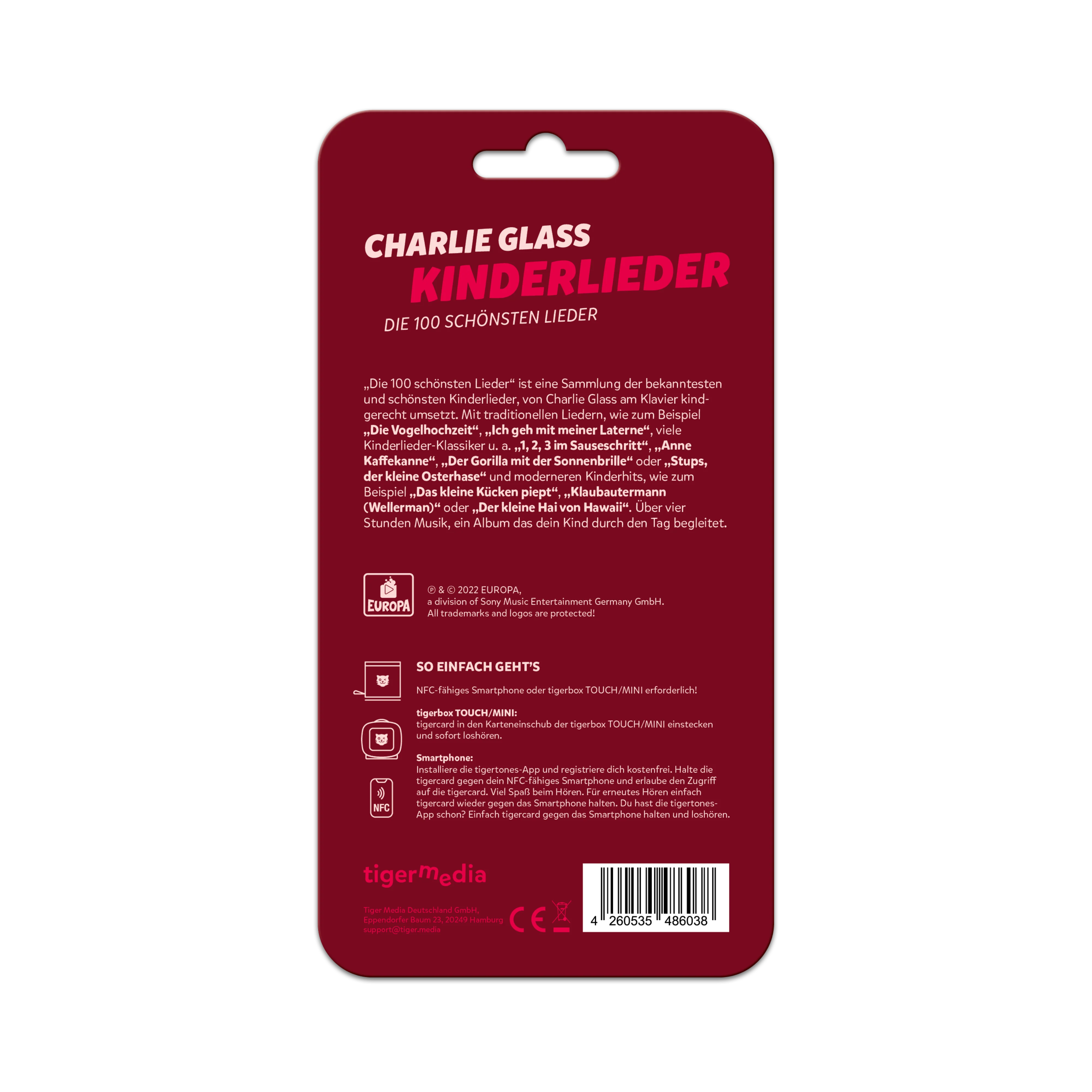 Kinder Lieder (Charlie Glass) - Die 100 Besten Kinderlieder - Image 4